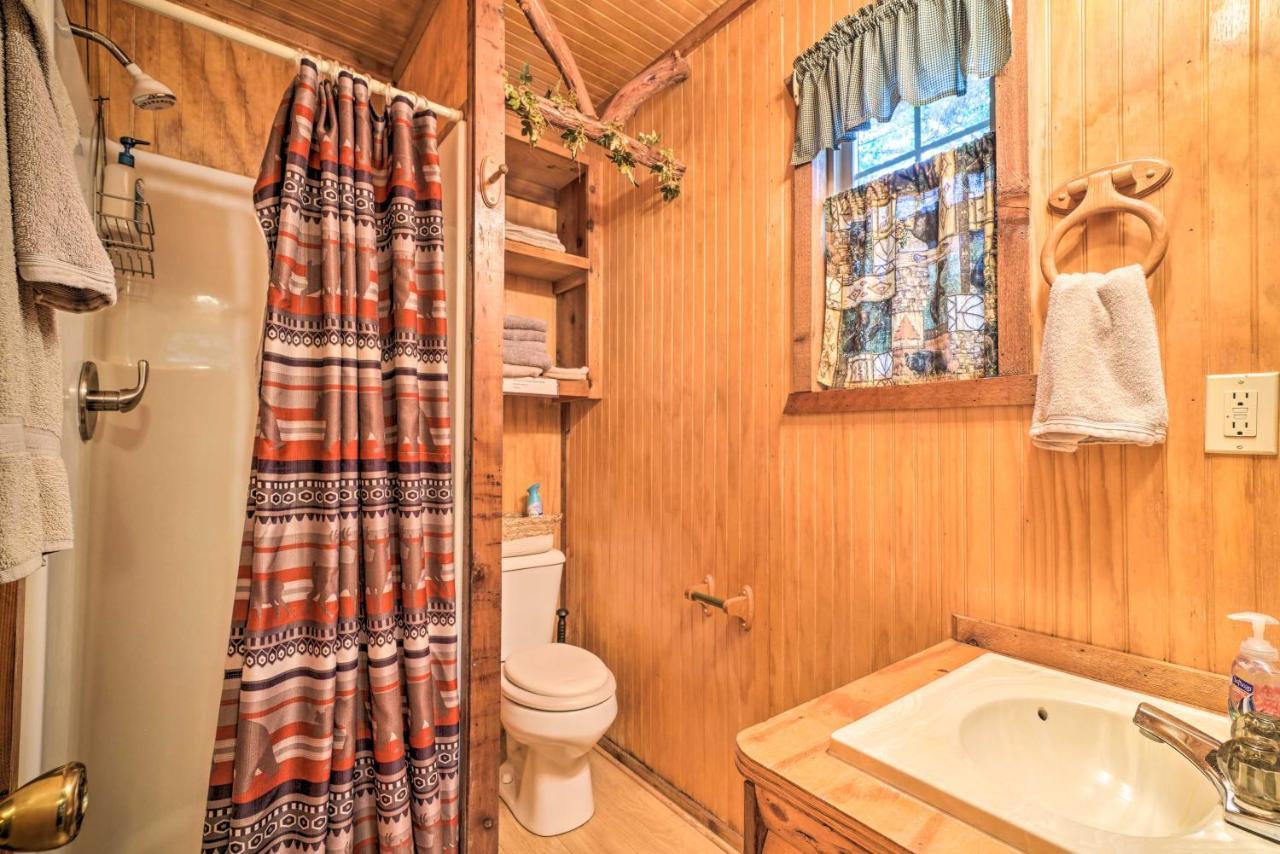 Cozy Davis Cabin With Deck - Nestled By Honey Creek! Buitenkant foto